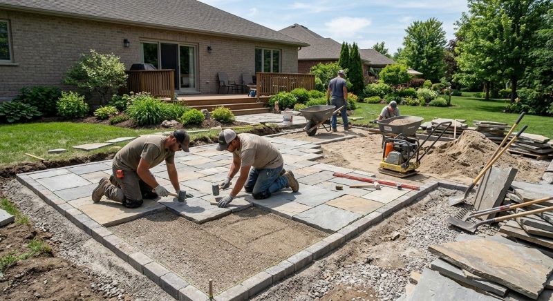 Paving Slab Installation Service